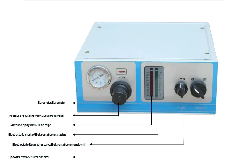 Electro Static Paint Machine Mini Paint Spraying Machine