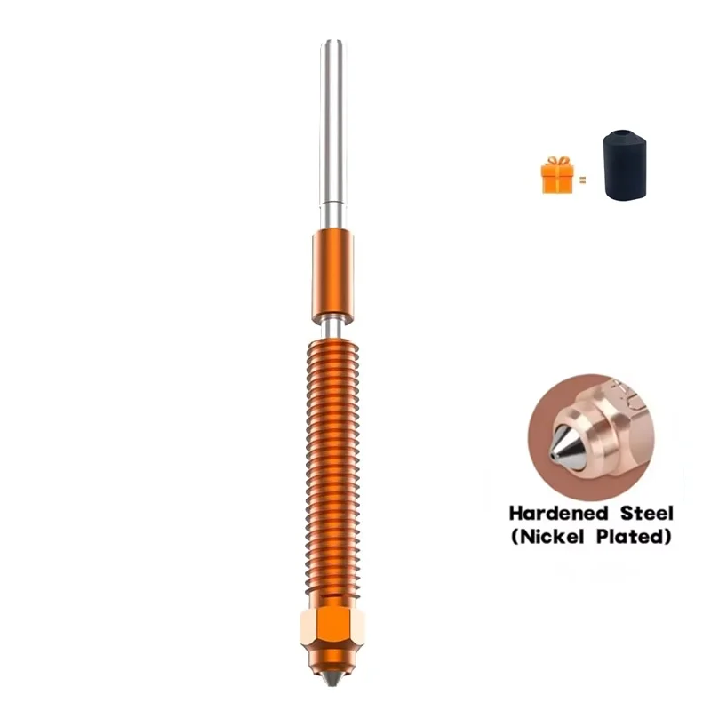 Creality K2/K2Plus/Hi Combo Düsen-Set Schnellwechsel-Düsenkit Gehärteter Stahl Vollmetall-Design mit 0,2/0,4/0,6/0,8/1,0mm für 3D-Drucker – Detail 9