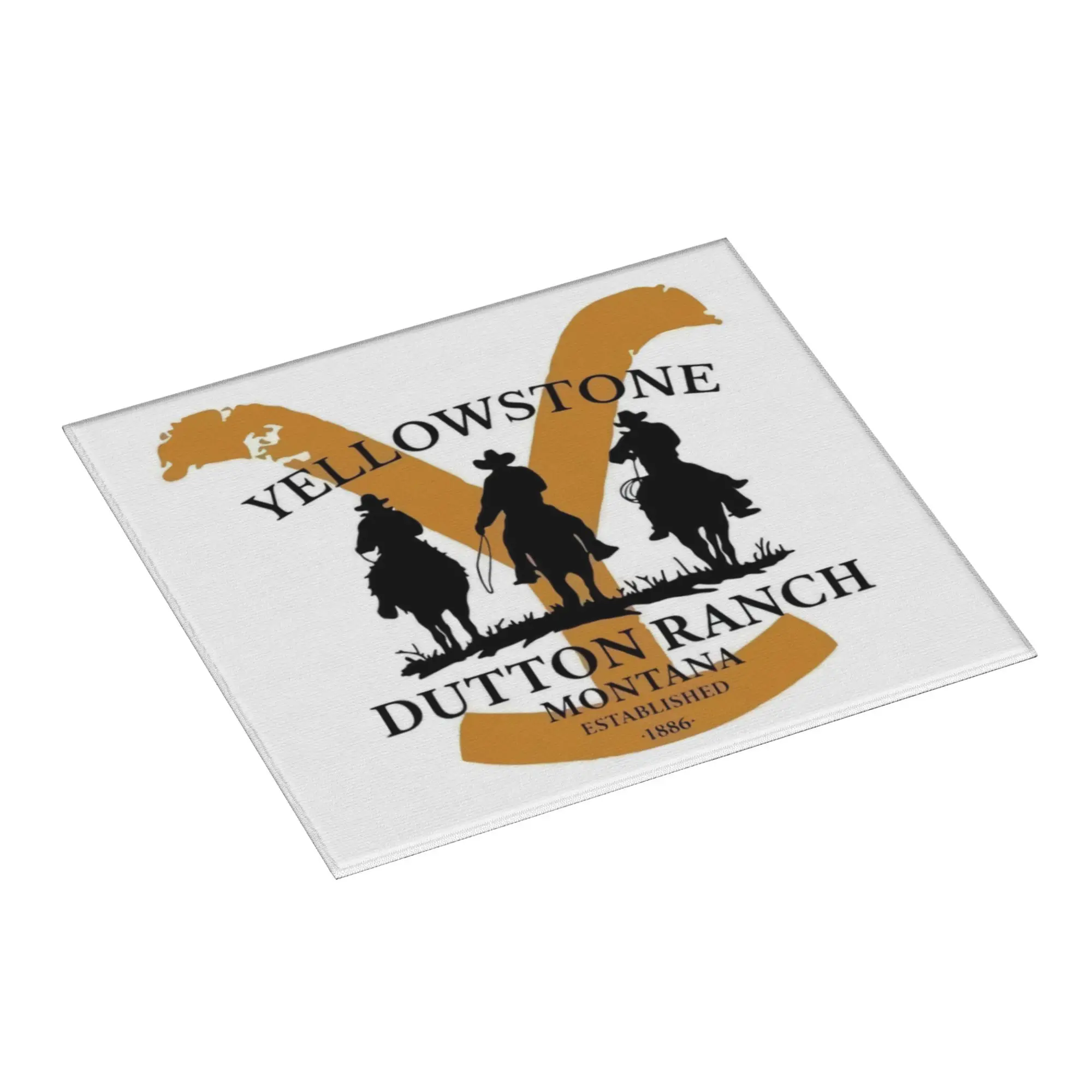 Drying Mat For Kitchen Dutton Ranch Yellowstone Water Absorbent Waterproof Reusable  On Slip Kitchen Counter Protector Mat