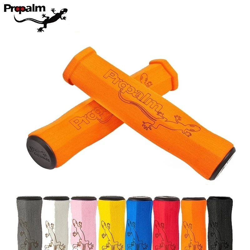 Propalm HY-F001 Ultralight Bicycle Grips Soft Anti-slip Sponge MTB Cuffs Gauntlet Mountain Bike Handlebars Grips Bicycle Handles