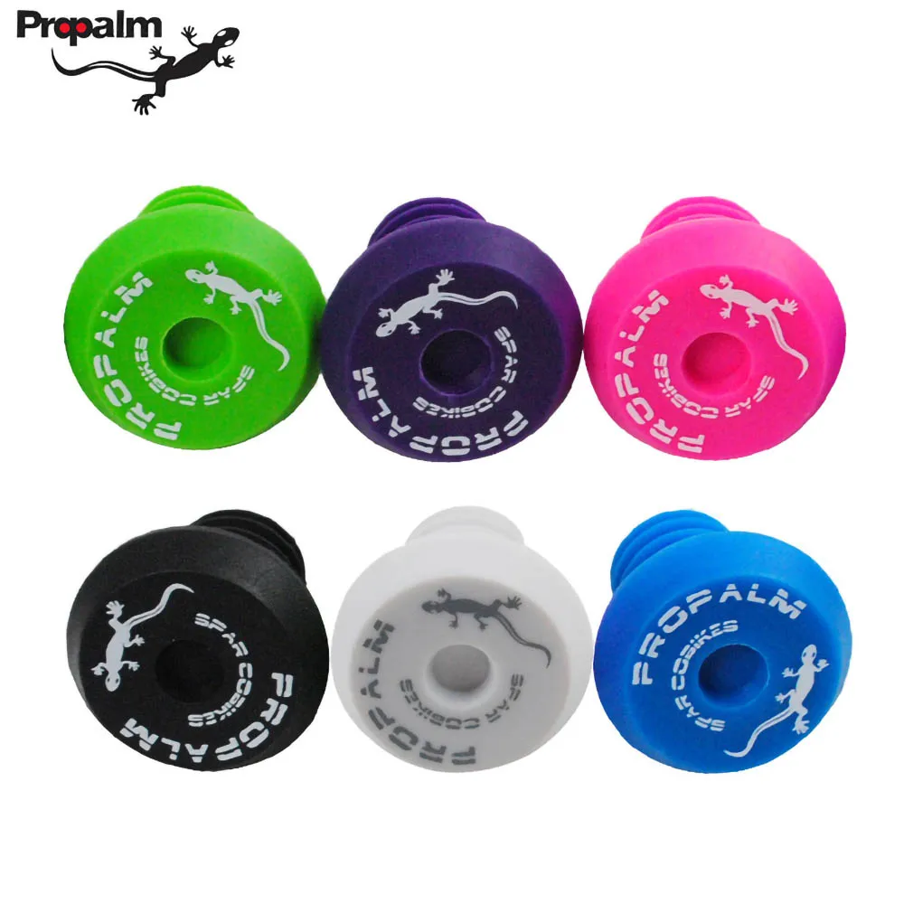 

Propalm HY-55S Bicycle Handle Bar Cap End Plug Rubber MTB Road Bike Handlebar Grips Handles Bar Cap End Plugs Bicycles Parts