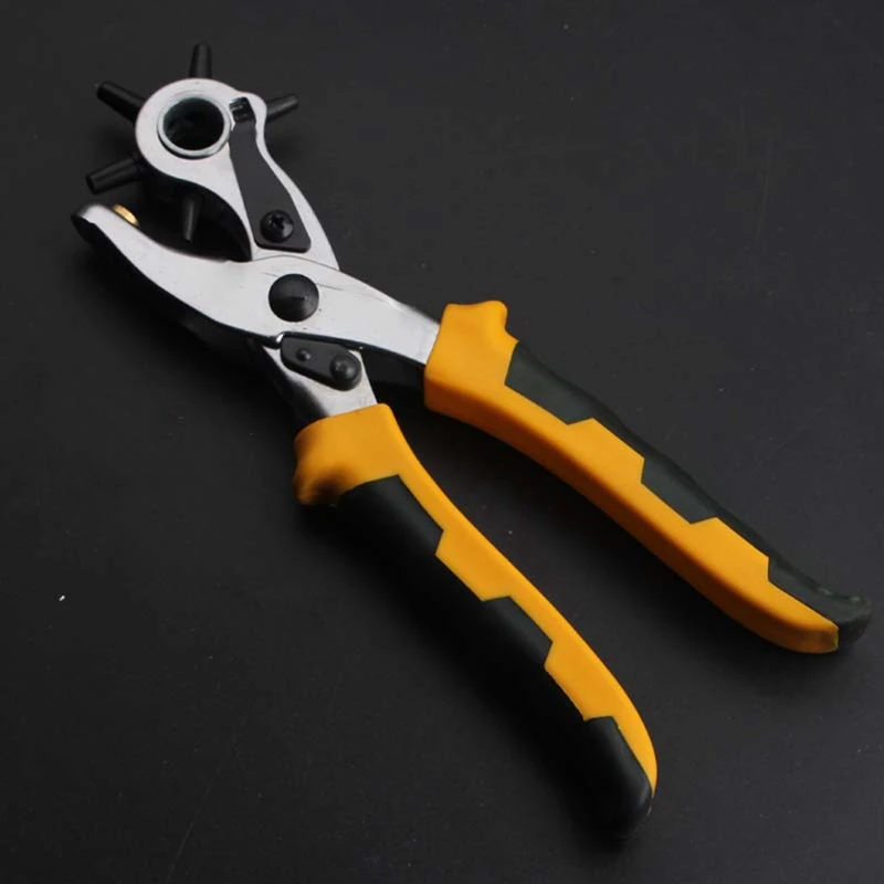 Tang pelubang, Set kombinasi Set alat pelubang Manual seperti yang ditunjukkan kerajinan tangan sangat cocok untuk kerajinan tangan, DIY.