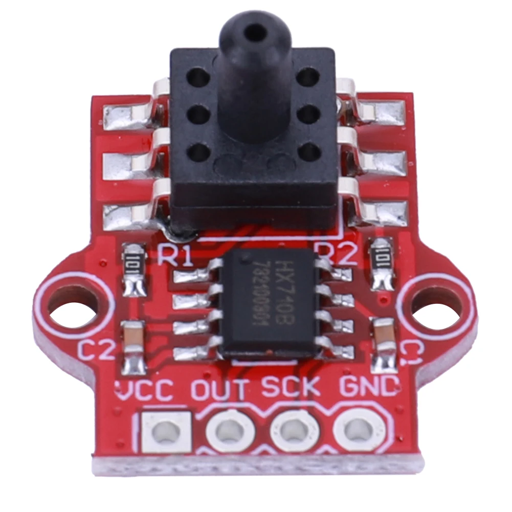 DC 3.3/5V 0-40KPa Air Pressure Sensor Connect 2.5mm Soft Tube Liquid Level Module Digital Barometric Pressure Sensor for Arduino