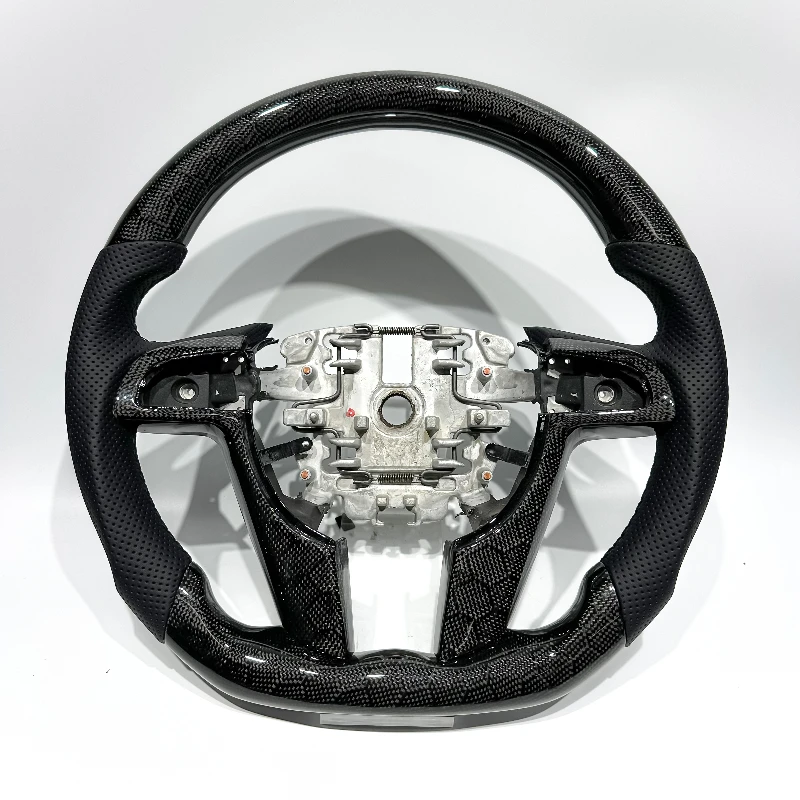 

With Grid Carbon Fiber Steering Wheel for Chevrolet Ve COMMODORE HSV VE for Pontiac G8 2008 2009 2010 Holden Steering Wheel