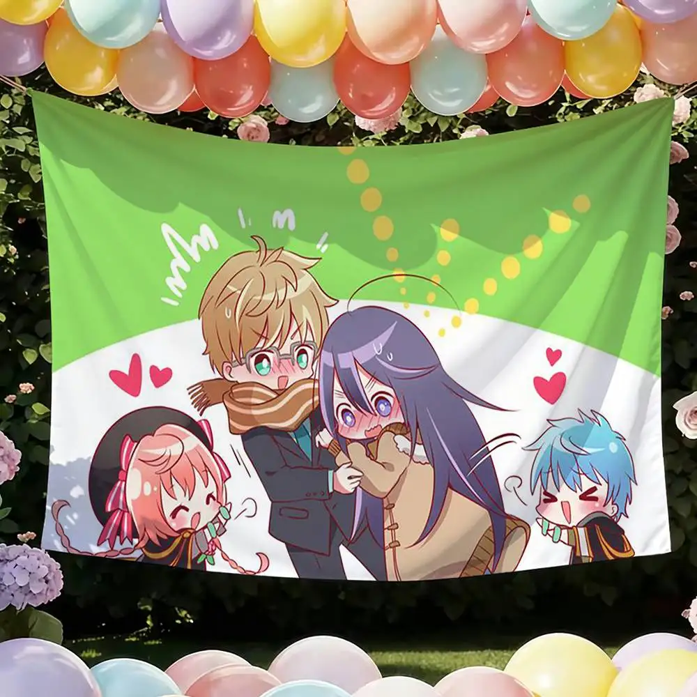 ANIME R-Recovery of an MMO Funny Flags for Bedrooms Home Decor Items Outdoor Decors Garage Decoration Flaga
