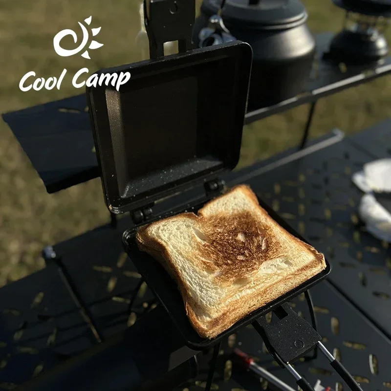 2026年新型高度サンドイッチメーカー折りたたみ式携帯用ノンスティック朝食メーカー圧力鍋、家庭用キャンプに最適