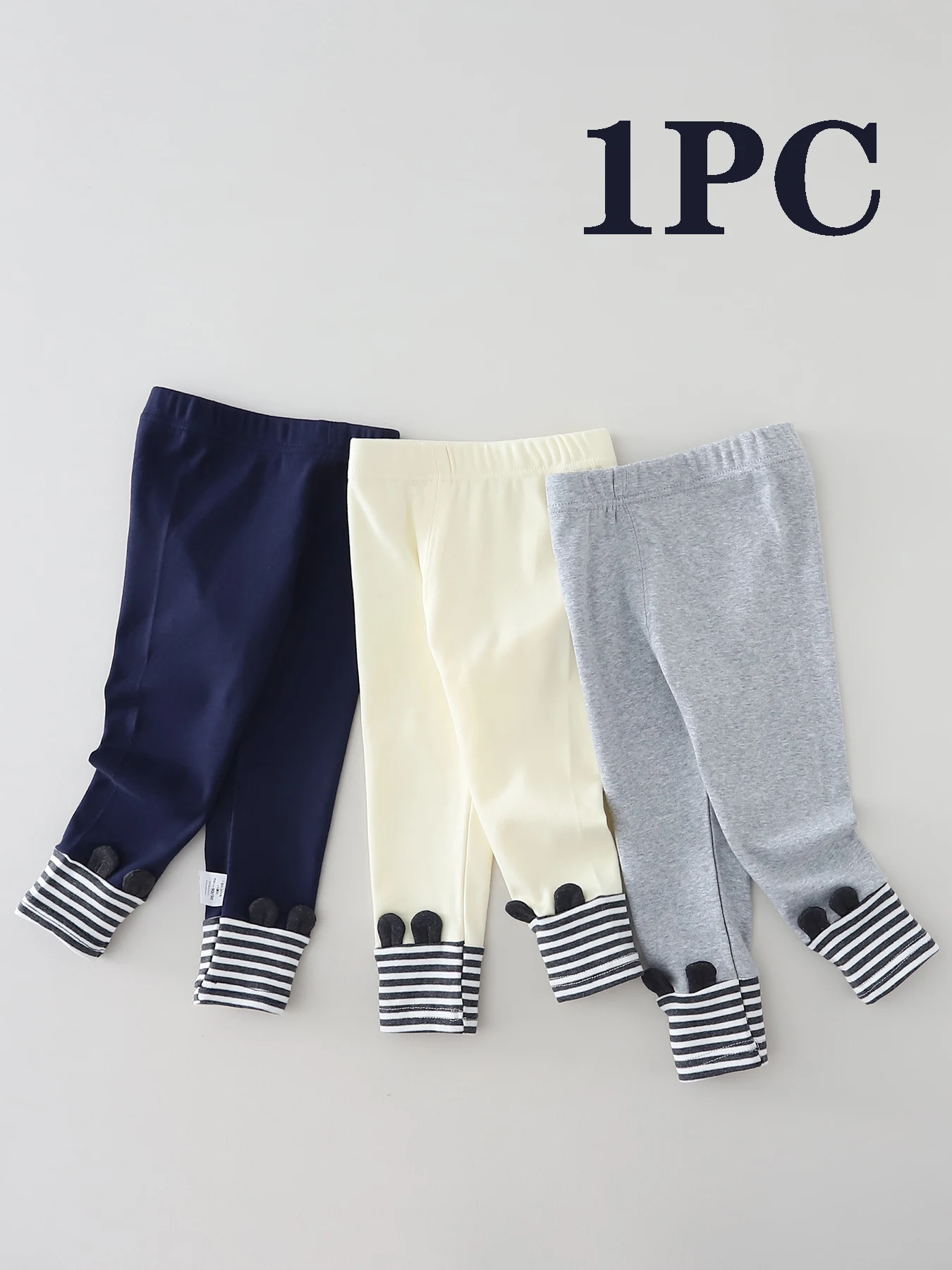 

Girls' Cotton Leggings Spring, Toddler Casual Pants for Kids, Pure Cotton Trousers for Baby Girl, Fashionable Outerwear