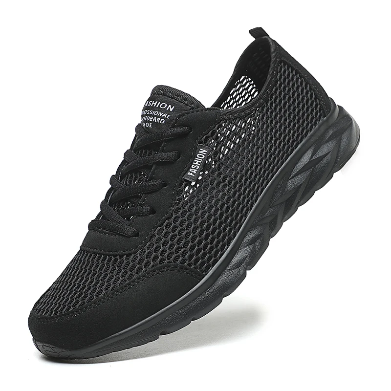 2023 Mesh Men casual shoes Summer Breathable Sneakers Comfortable Lightweight Walking Footwear Male Running Sport Shoes