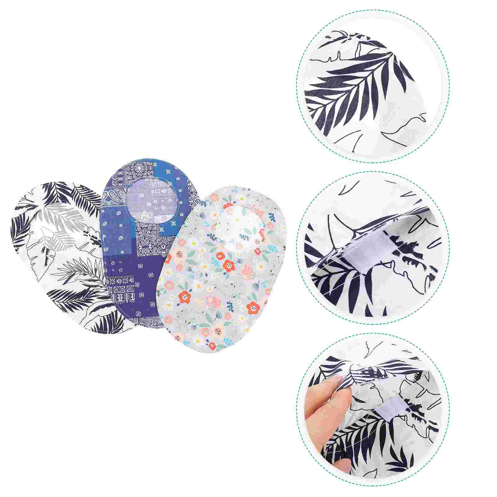 

3 Pcs Stretchy Colostomy Bag Cover Protector Supplies Protective for Accessories Cotton