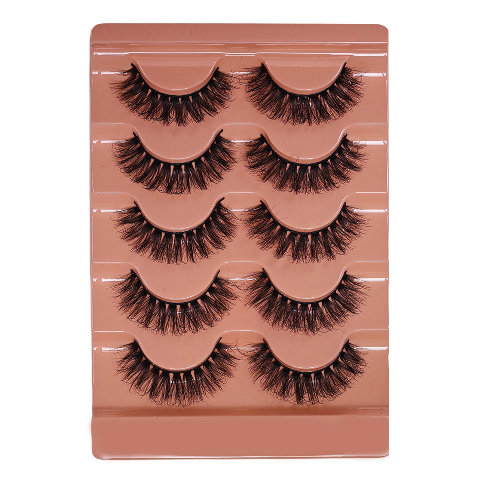 5 paar dikke en dramatische valse wimpers, geschikt voor feesten en feesten, herbruikbare dikke wimpers