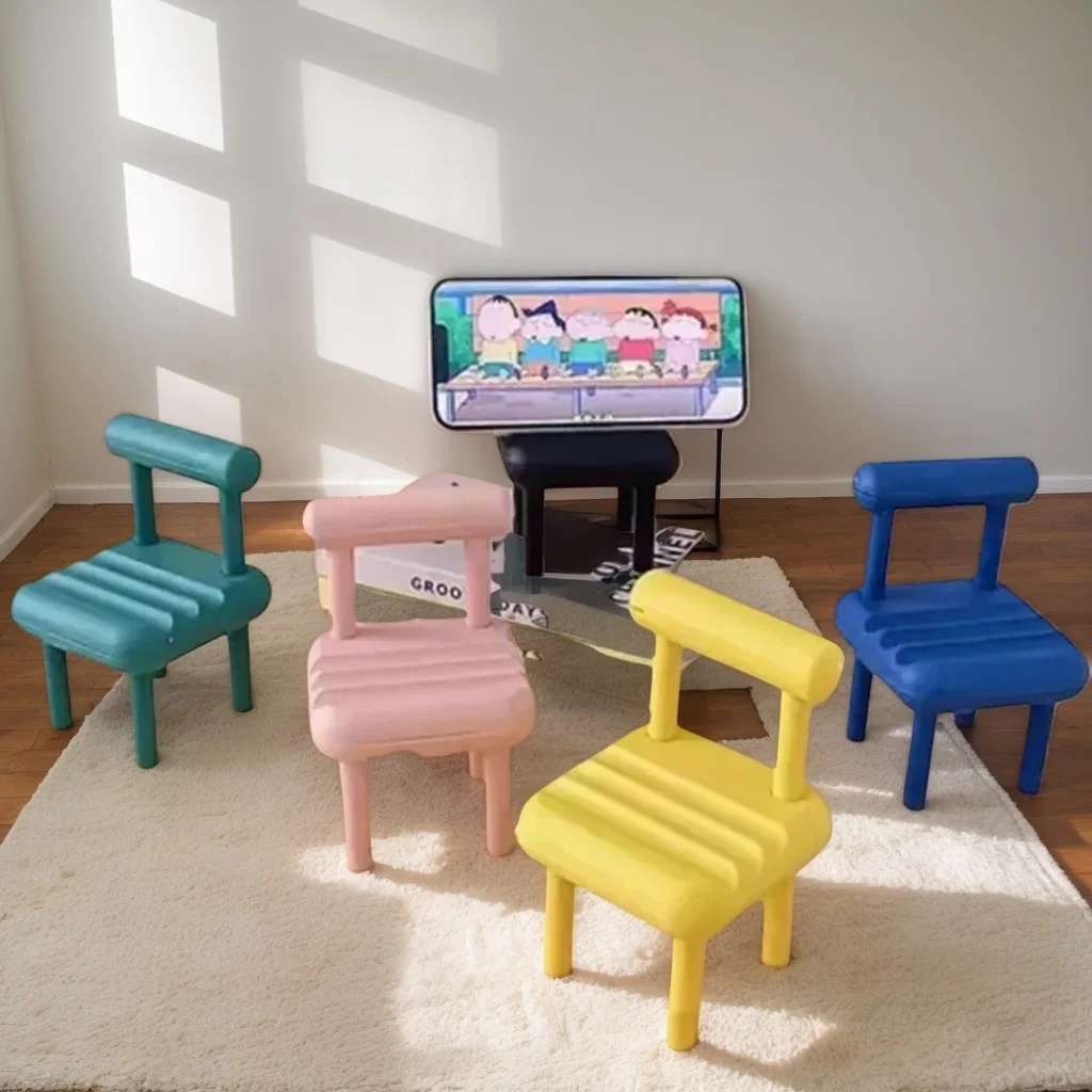 

Desktop Chair Phone Holder - Creative Cell Phone Stand for Home Decor Accent (Stylish)