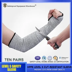 Durable Safe Protective Comfortable Breathable Multifunctional Highstrength Material Anti-Cut Design Five-Level Anti-Cut Sleeves