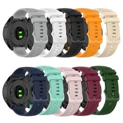 18/20/22mm Silicone Strap For Garmin Forerunner 245 255 265 745 Smart Watch Band for Xiaomi Watch Color Amazfit GTS GTR 4/3/2