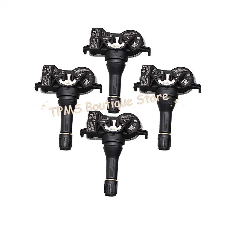 4pcs TPMS Sensors 433MHz 40700-4CB0B 40700-4CB0A For Nissan Altima Juke Kicks Lannia Qashqai Sylphy Teana Tiida X-Trail Leaf
