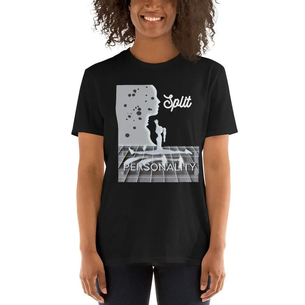 Split Personality T Shirt GymasT Gymnastics Girls Cheerleader Gym