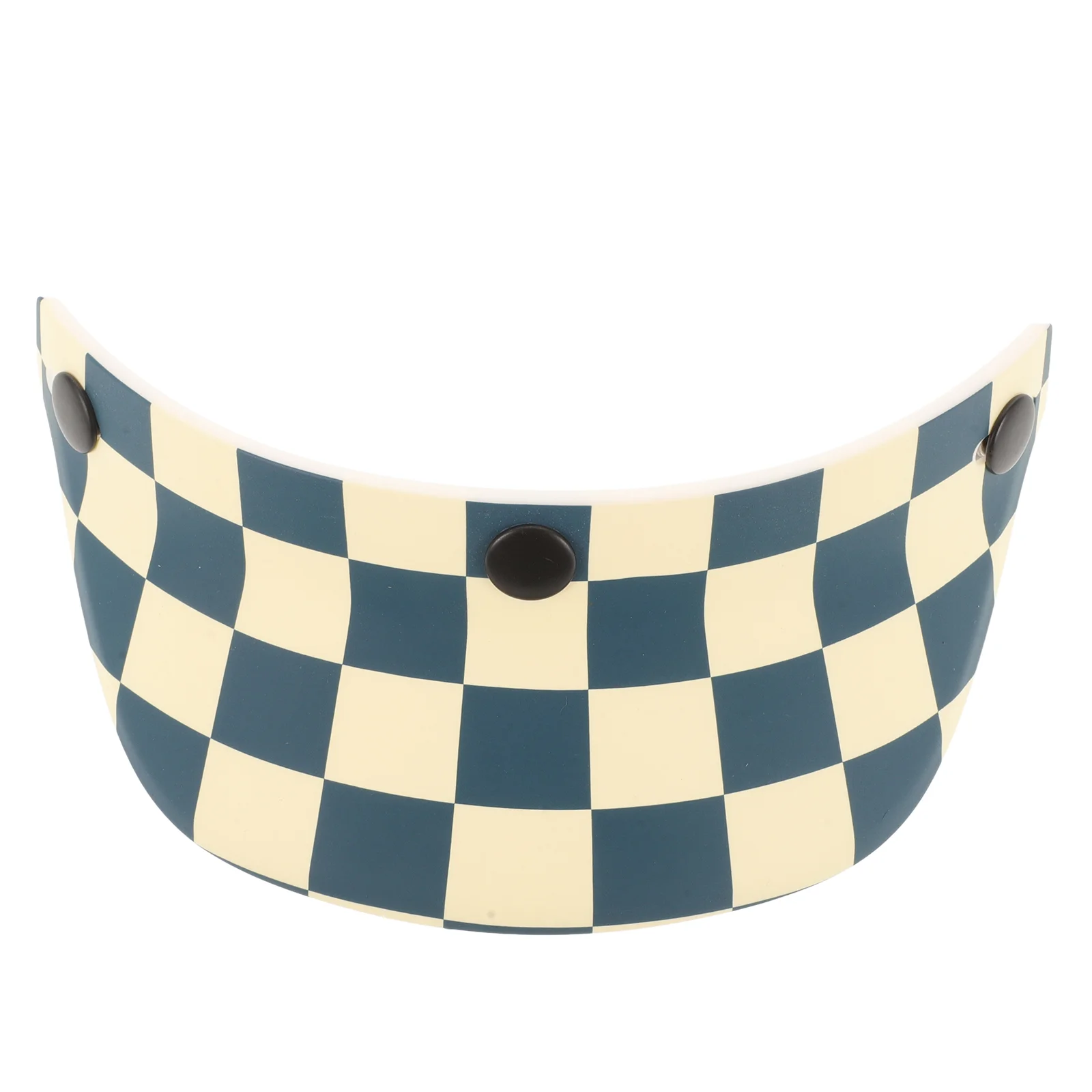 Blue and White Grid Sun Visor Motorcycle Brim Bike Peak 1800X900X750CM Synthetic Resin for Supply