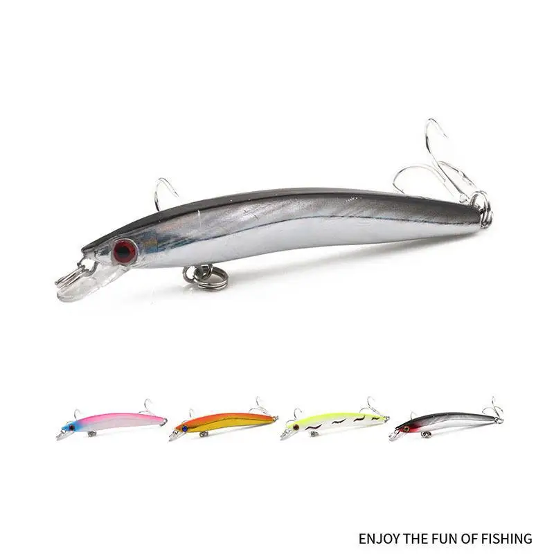 5g Lure Fishing Accessories Fake Fish 8cm Artificial Bait Spinning Goods Equipment Lures 2022 New Items Sea Carp Set Saltwater