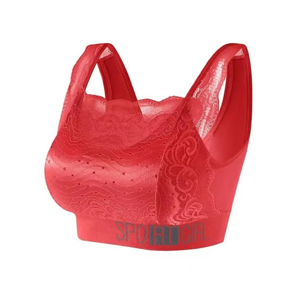 

Romantic Wireless Lingerie Comfortable Beauty Back Lace Bralette Floral French Women Bra Deep V Brassiere