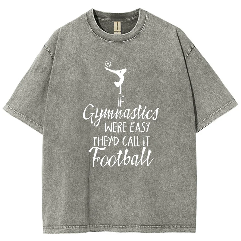 Casual O-Neck Pullover Loose Tops Neutral Style Campus Outfit T-Shirt Football Letter Print Trend New Short Sleeves Streetwear