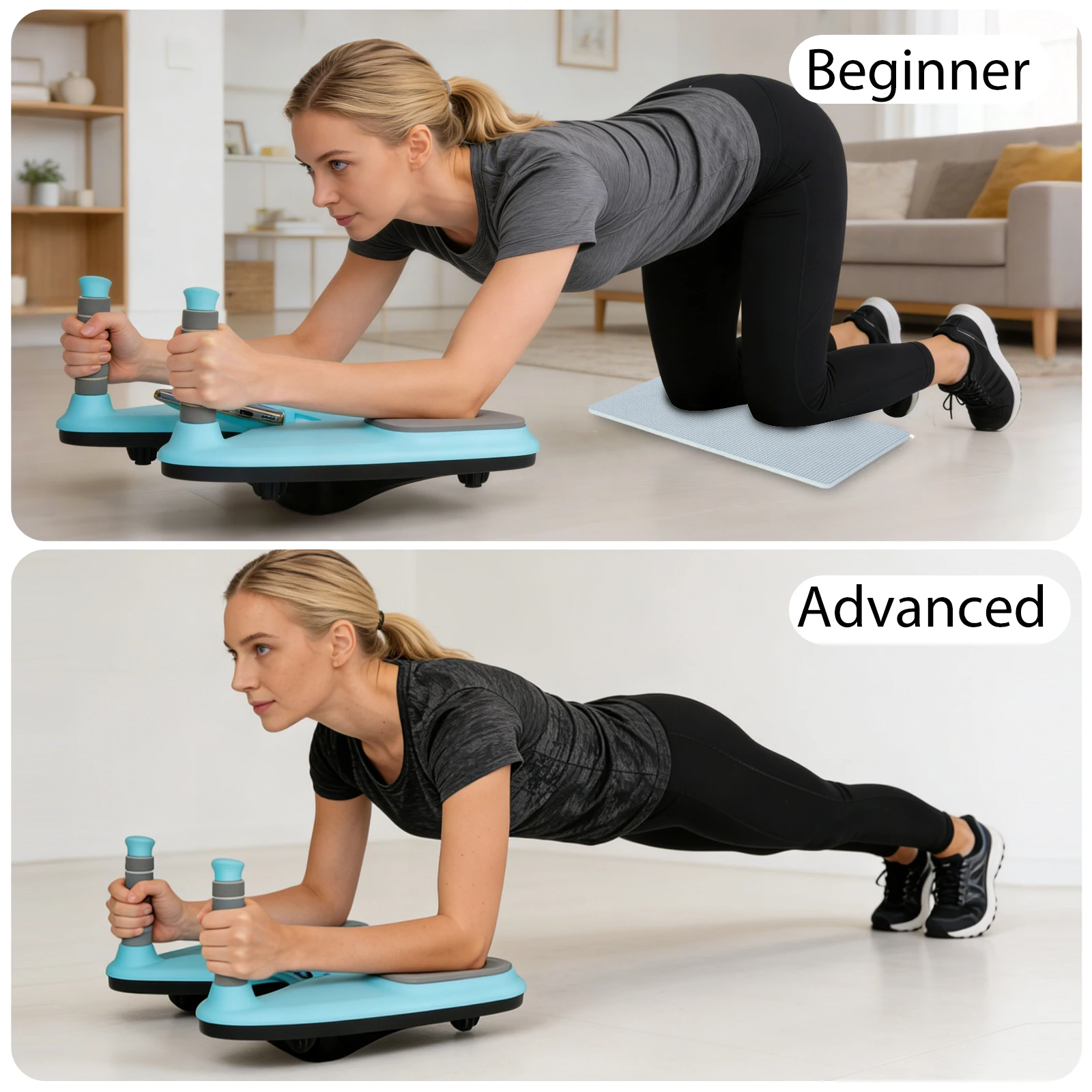 Planche d'équilibre multifonctionnelle, support plat pour entraînement complet, appareil de fitness à domicile pour entraînement abdominal