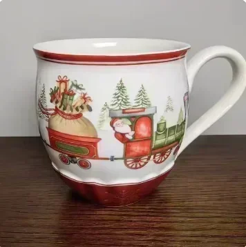 German V treasure tableware Christmas cookie  rectangular mug salad dessert  fruit plate