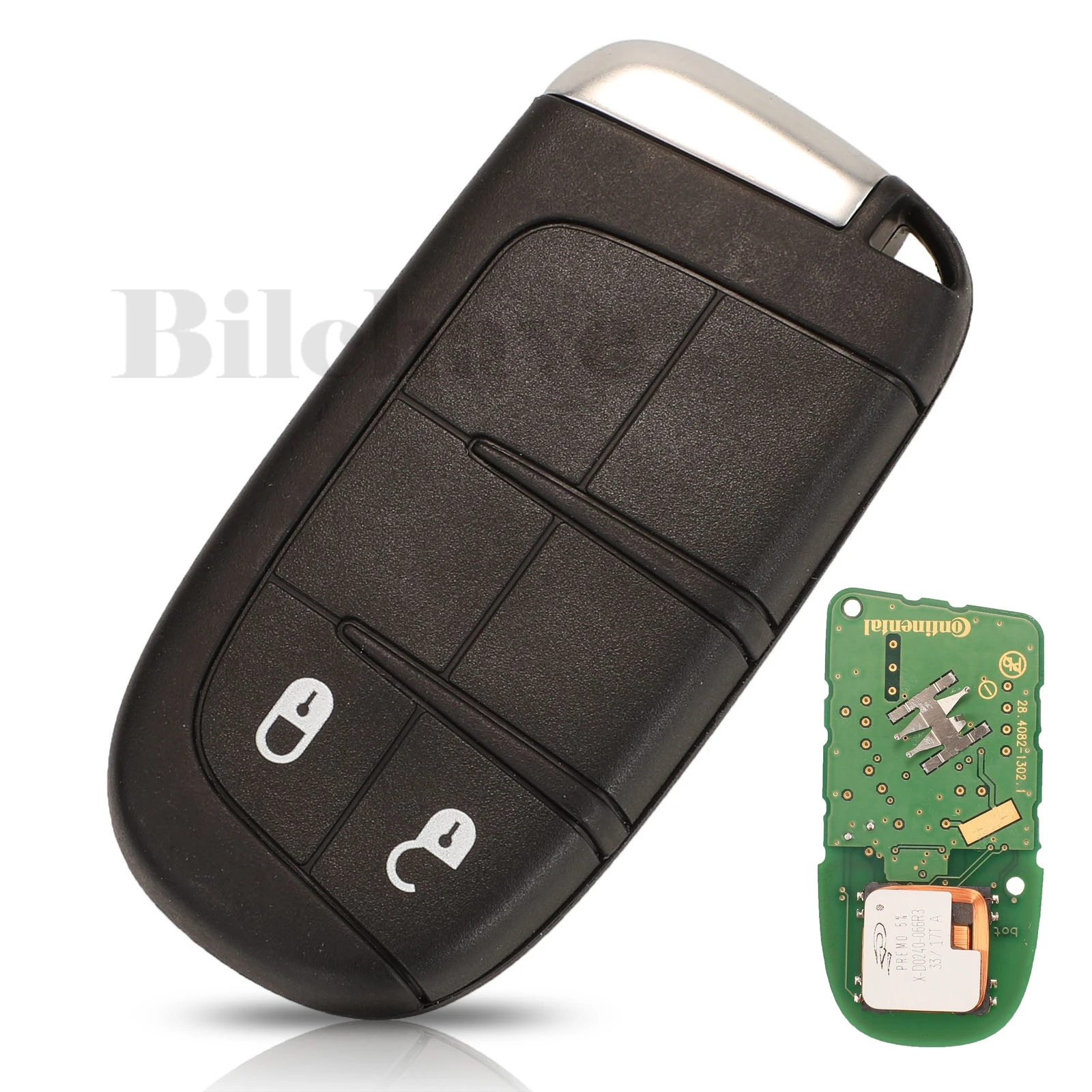 jingyuqin Original Smart Remote Fip Car Key 433Mhz PCF7953/ID46 Chip 2/3/4/5 Buttons For Dodge Journey Challenger SRT CK