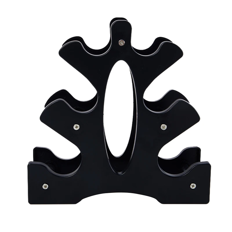 Dumbbell armazenamento Rack Stand, ginásio peso Dumbell Rack, casa e escritório, 3-Tier