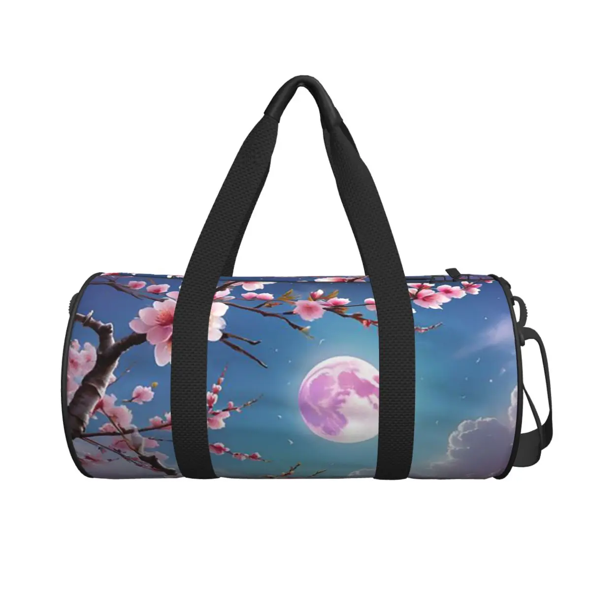 

Сакура Cherry Blossom, большая спортивная сумка с японскими цветами, многофункциональная дорожная сумка Duffle, сумки для фитнеса