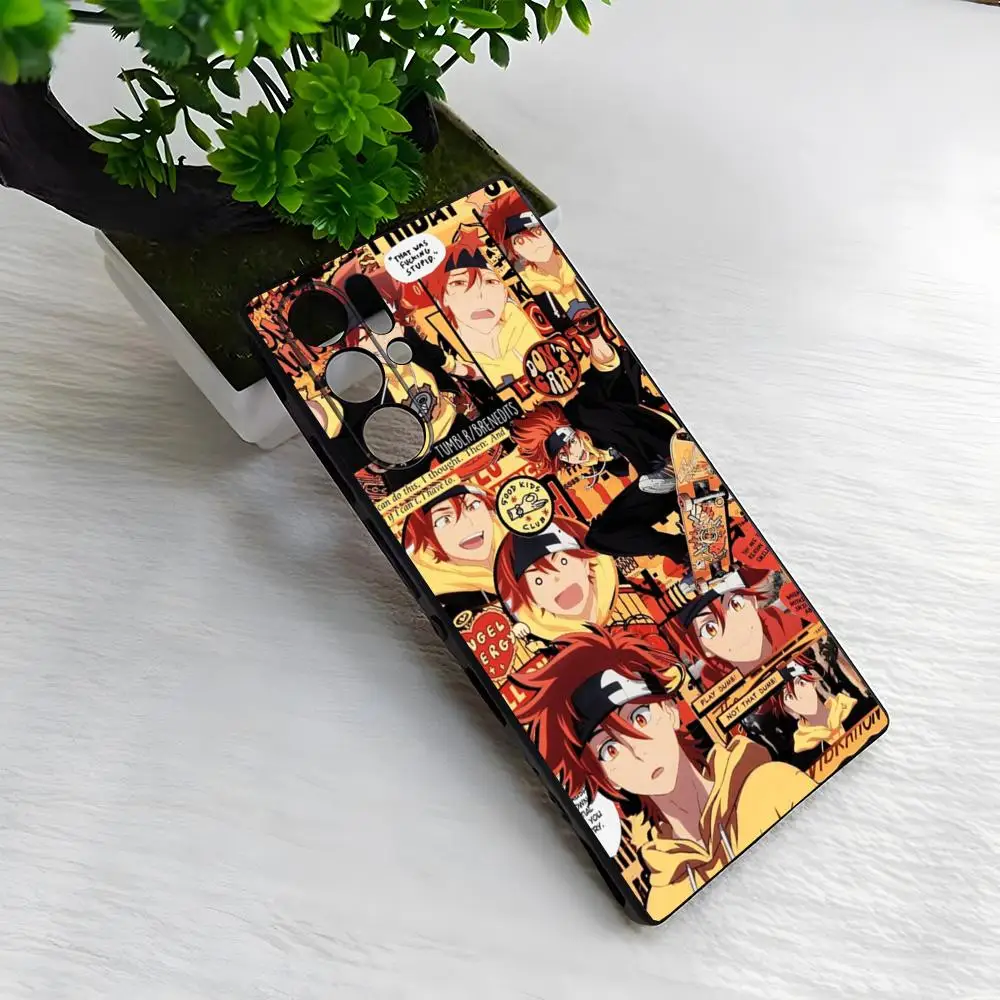 Anime Cool Boy S-Sk8 The Infinity Phone Case For Samsung S26 Ultra S25 Edge Ultra S23 S22 S21 S20 Ultra Plus S24 Fe Cover