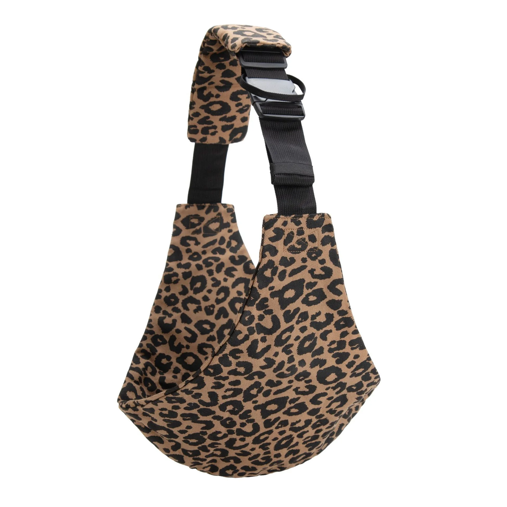 Portable Baby Going Out Safety Carrier Simple Leopard Pattern Front Hug Type Back Baby Out of the Baby Artifact Waist Stool