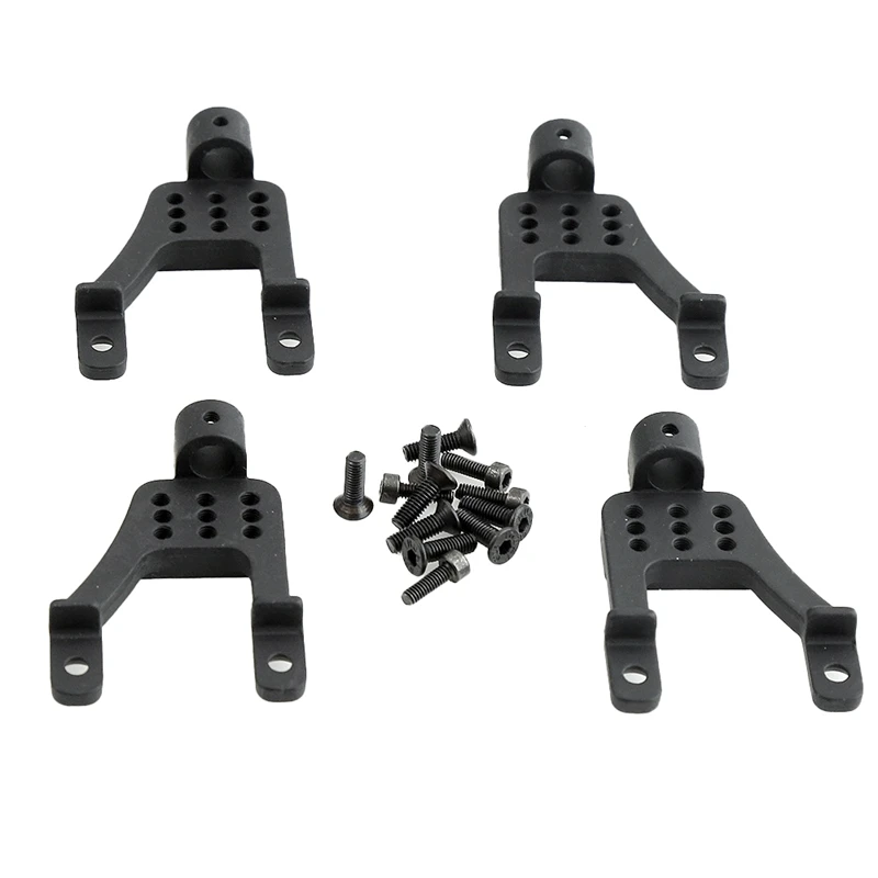 4 PCS Metal Front & Rear Shock Tower Mounts For MN G500 MN86 MN86S MN86K MN86KS 1/12 RC Crawler Car Upgrade Parts