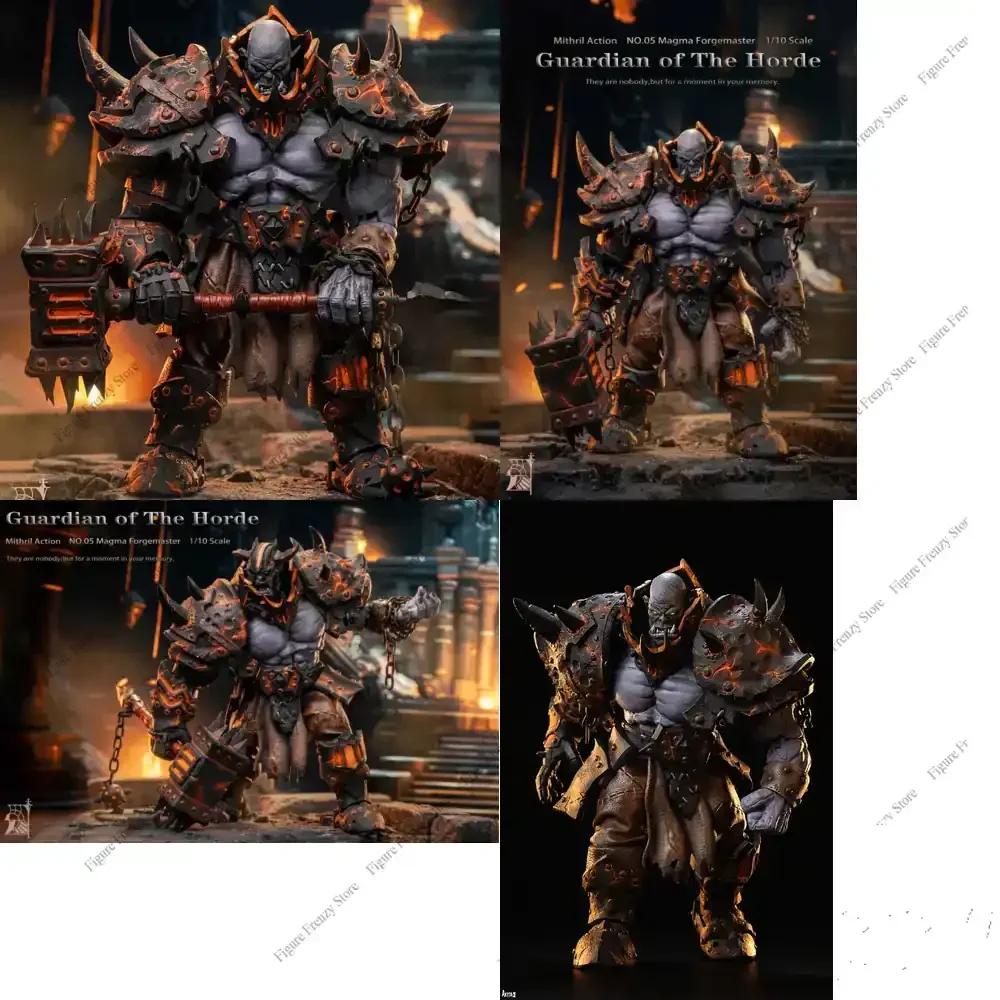 

Special Offer In Stock Mithril Action Guardian of The Horde 05 Magma Forgemaster Blackhand 1/10 Action Figures Toy Gift