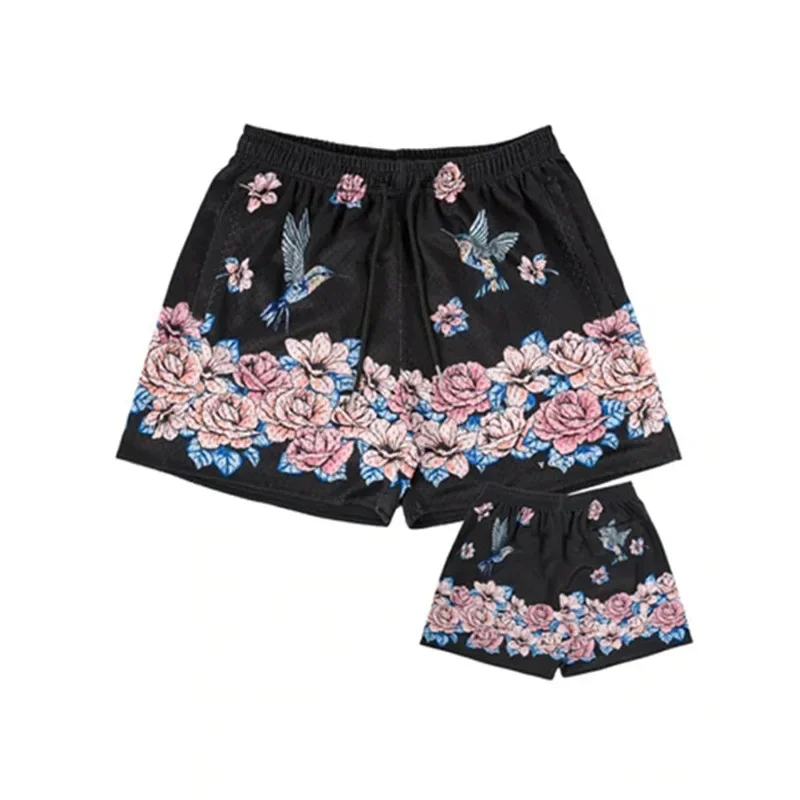 الصيف أزياء عارضة مستقيم الساق السراويل الرياضية الرجال اللياقة البدنية الأخ فضفاضة تناسب لوح التزلج اليومية فضفاضة للجنسين السراويل القصيرة