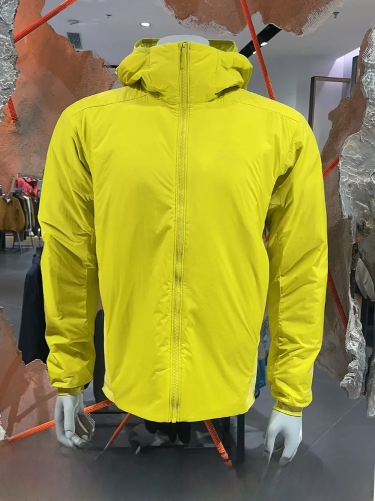 

Waterproof Outdoor Cotton Jacket Hooded Lightweight Warm Youth Fashion Autumn Winter Casual Wear Zipper Closure Color