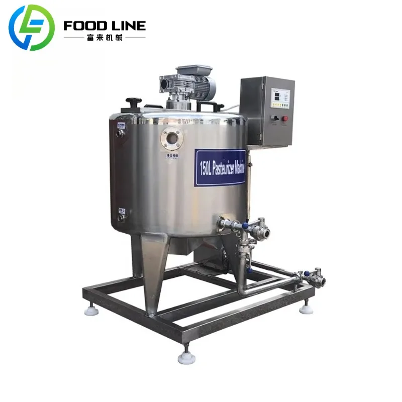 Commercial Batch Pasteurizer Tank Stainless Steel Processing Equipment for Beverage Industry
