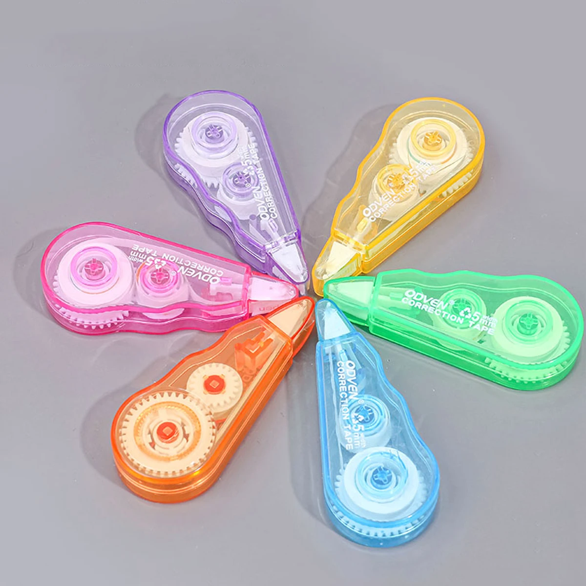 6pcs Multi-color Correction Tape Students' Supplies