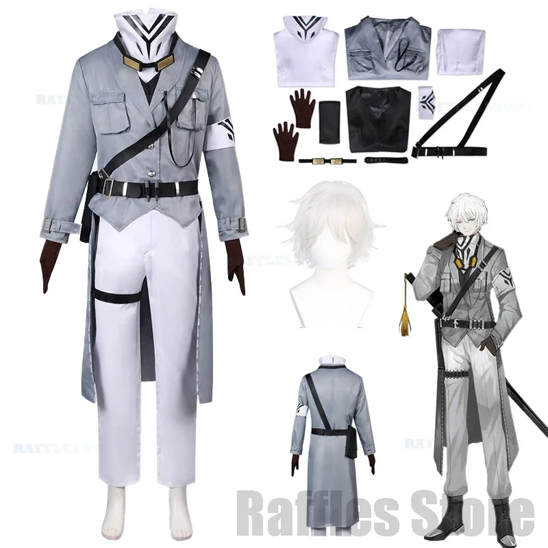 Game Limbus Company Cosplay Costumes Sonya Anime Character Uniform Performance Clothes Halloween Carnival Suit Wig Men Women