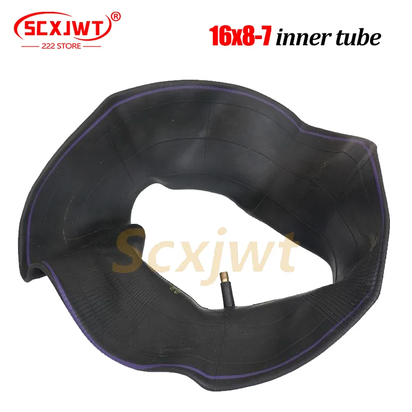 16x8-7 inner tube is suitable for four wheeled bicycle go kart tires 16*8-7 tire parts