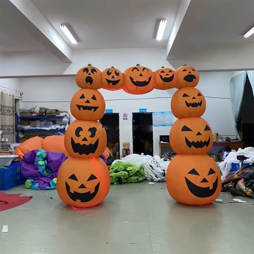 

2mH Halloween Arch Inflatable Pumpkin Archway for Halloween Decorations