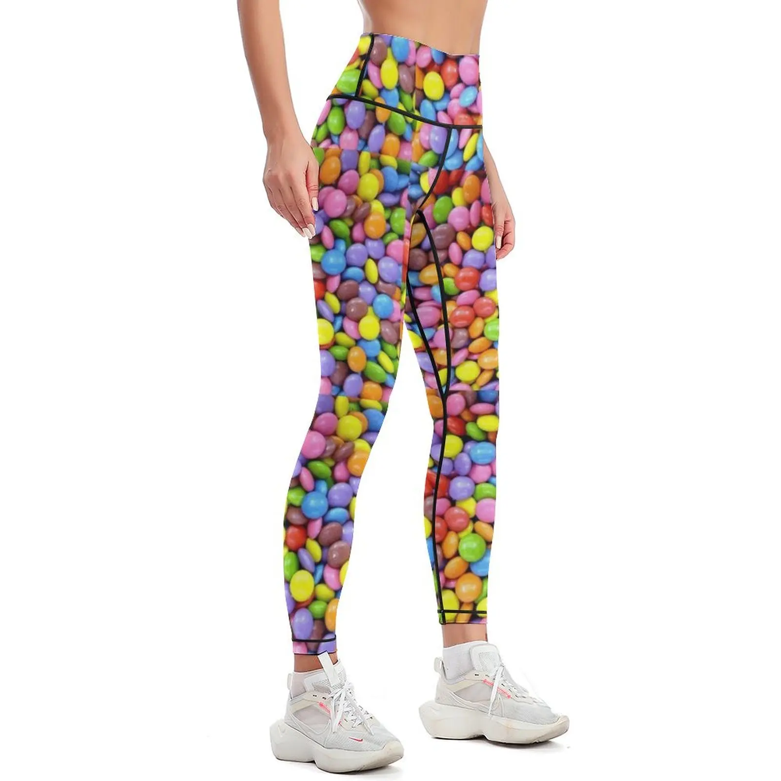 Smarties - Yummy Candies Leggings gym's clothing sporty woman gym sports for push up gym top Womens Leggings