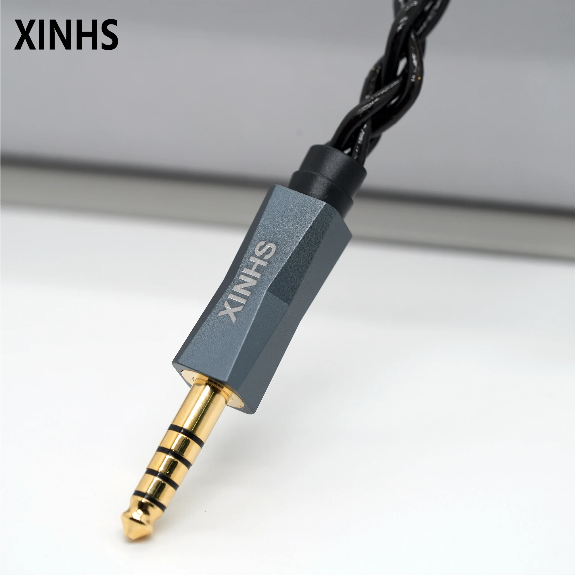XINHS S50 4-core Black Palladium Silver Graphene Headphone Upgrade