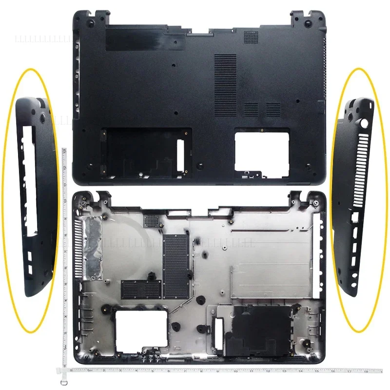 A + meu caso inferior para sony vaio svf152 svf15 fit15 svf153 svf1541 svf152a29v base capa série portátil notebook computador substituir