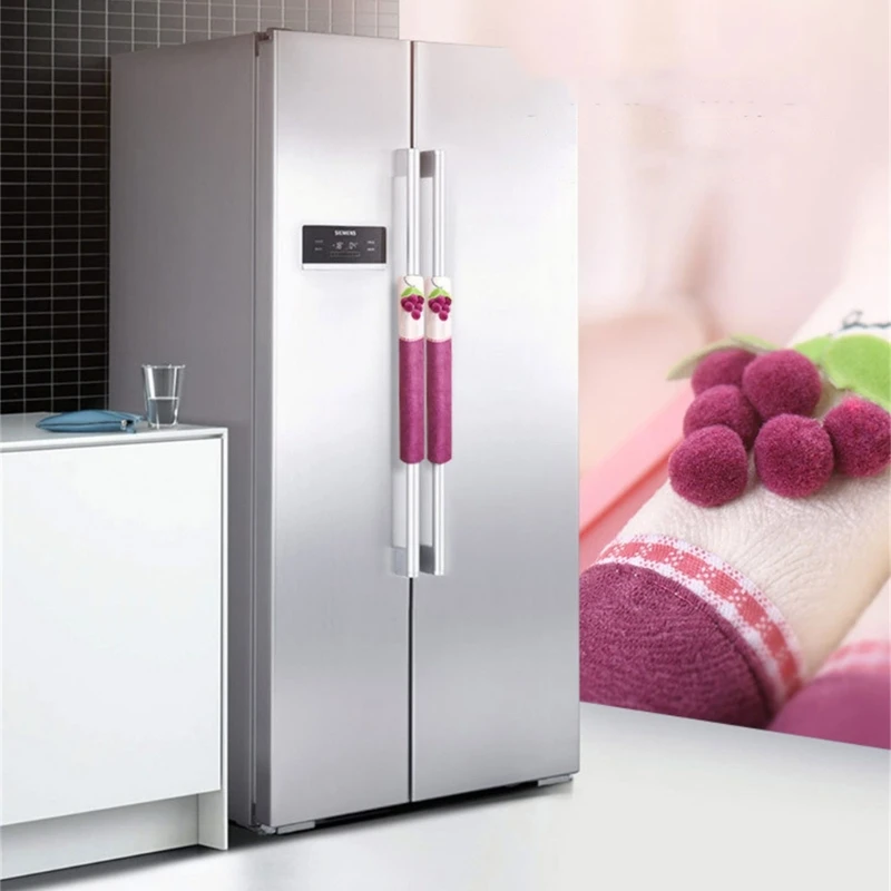 Защитные перчатки для дверной ручки холодильника, защищающие от отпечатков пальцев, 2 шт.