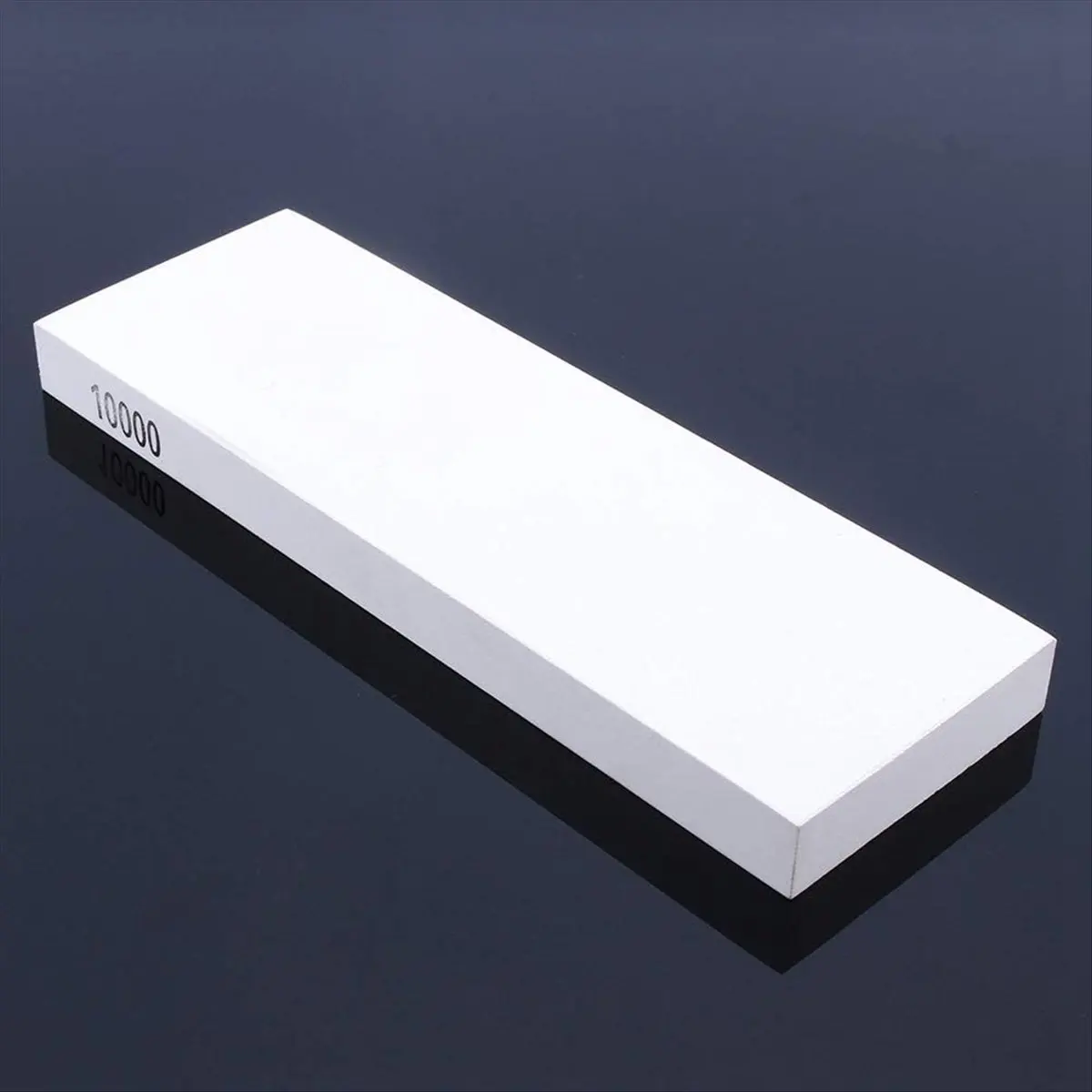 Professional Grade 10000 Grit Sharpening Stone Sided Whetstone for Kitchen Knives White Corundum Material 180x60x15mm-AT35