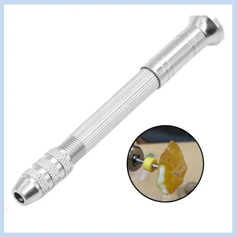 

AS63-11Pcs Hand Twist Drill Set 0.5-2.0Mm Woodworking Hand Punch Tool Hardware Clock Maintenance Kit Easy Install Easy To Use