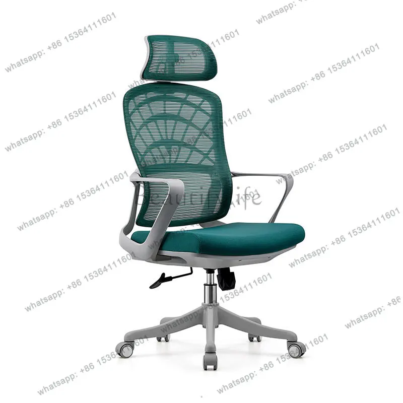 LSMeeting Clerk Office Chairs Homestay Hotel Bedroom Relax Computer Office Chairs Handrail Stool Swivel Furniture Cadeira Lsdny