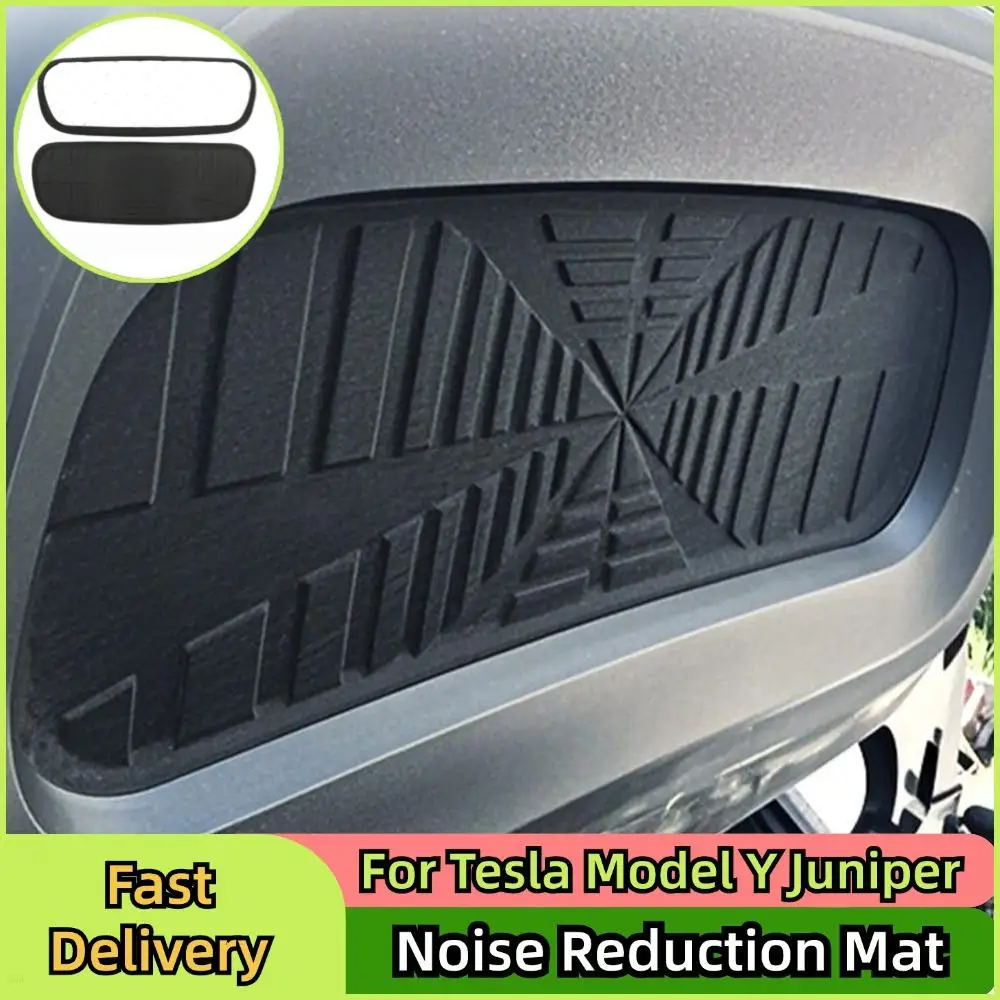 

Для Tesla Model Y Juniper передний капот двигателя изоляционный ватный коврик звукоизоляционный пылезащитный хлопковый коврик шумоподавительный коврик