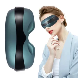 Eye Massager 16 Massage Head Bluetooth Music Migraines Relax Reduce Eye Strain Dark Circles Improve Sleep Ideal Gifts Women Men