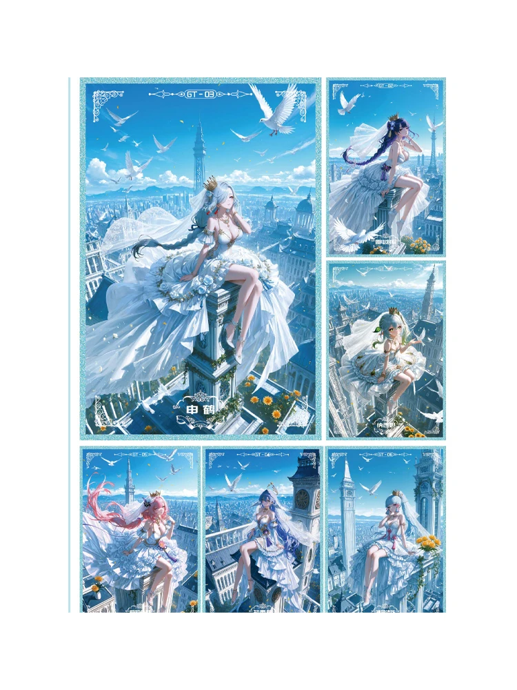 ขายส่งการ์ด Huajian Card Society Wave 3 ปี 2025 รุ่น The Person In The Mirror ขนาด A6 กระดาษอะคริลิกสีทั้งหมด ACG CCG TCG ของสะสม งานอดิเรก ของขวัญ