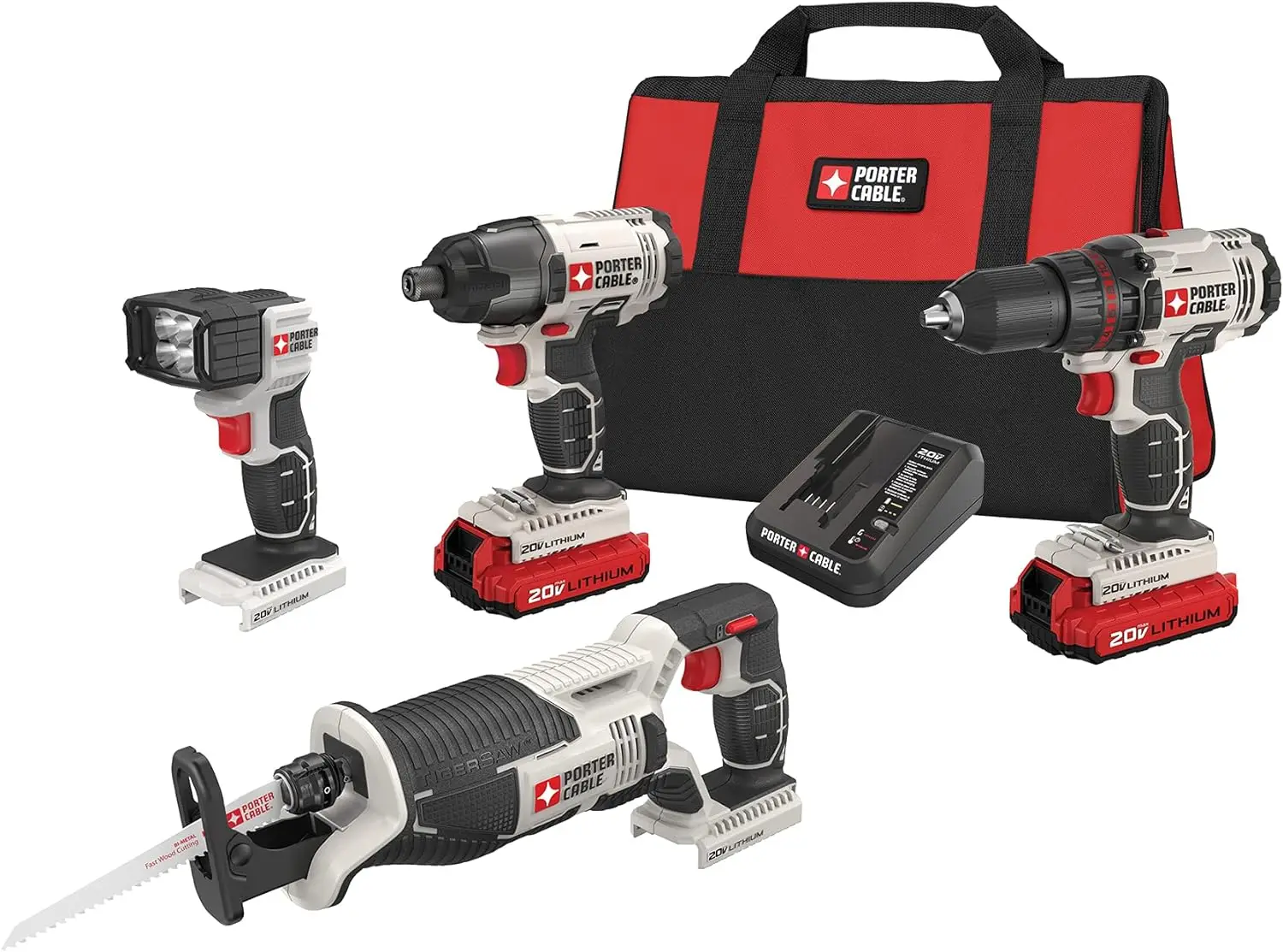 MAX* Cordless Drill Combo Kit, 4-Tool